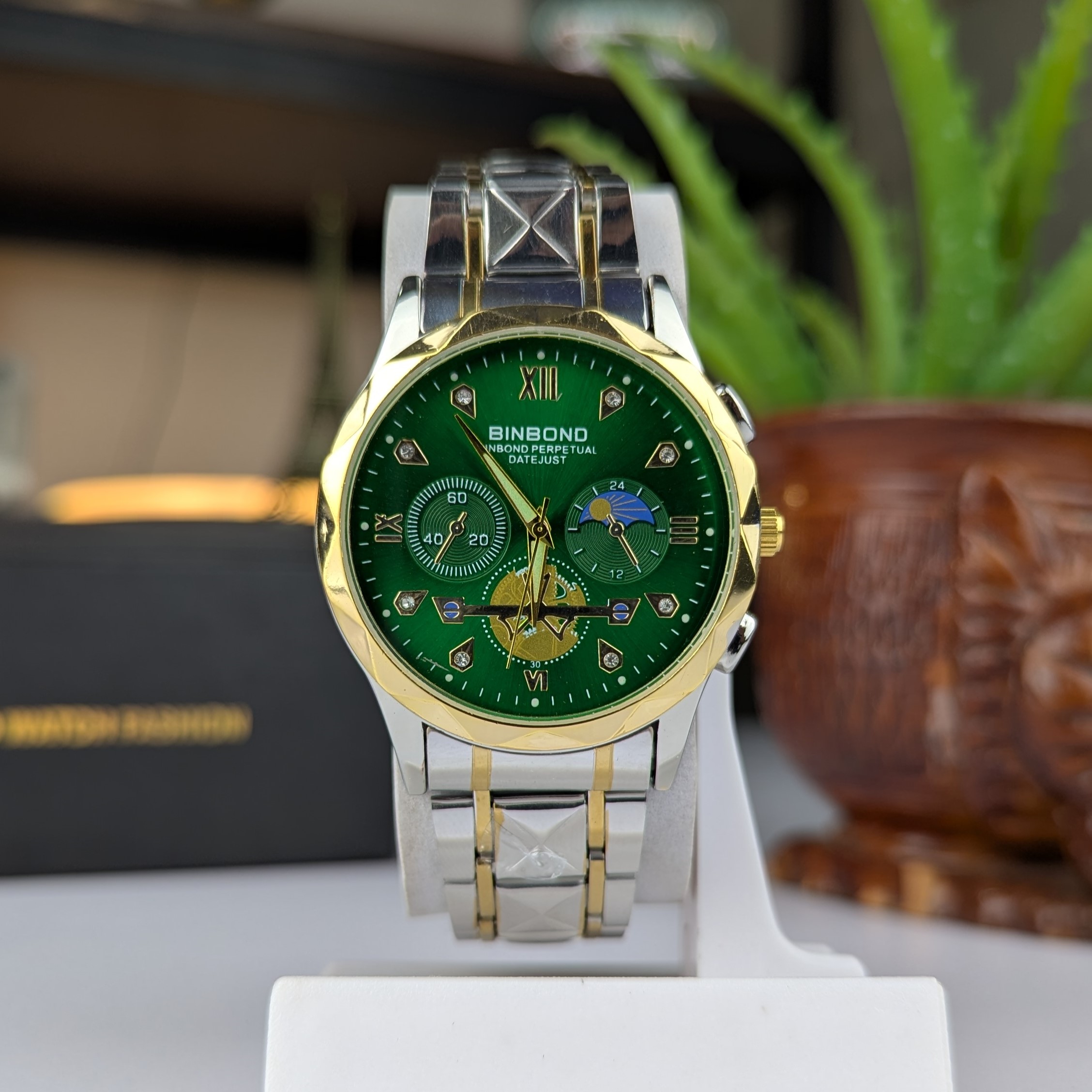 POEDAGAR 996 Luxury Man Luminous Chronograph Watch for Men Stainless Steel Men's Quartz Watches